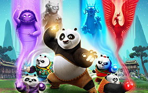 Poster of animated web TV series, Kung Fu Panda: The Paws of Destiny